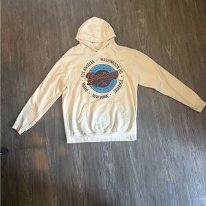 Cream Hoodie for Men